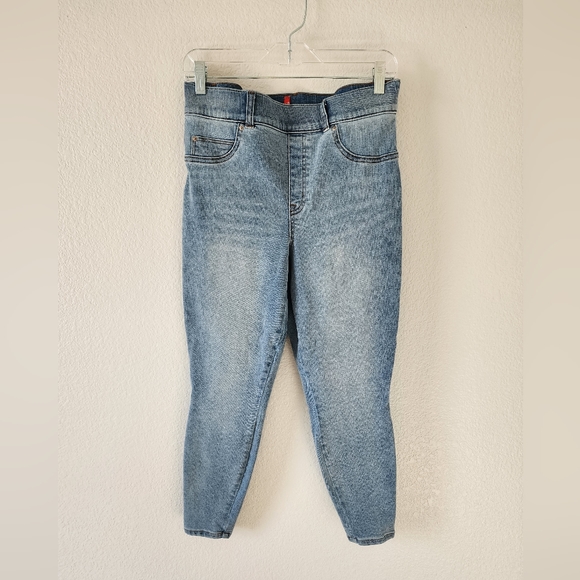 SPANX Pants - Spanx Skinny Light Vintage Wash Petite Large Jeans
